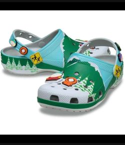 CROCS MENS SOUTH PARK LIMITED EDITION (SIZE (10) 🤪 or(WOMENS SIZE (12) 🙀