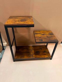 H-Shaped end table