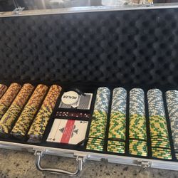 Brand New Never Used Poker Set