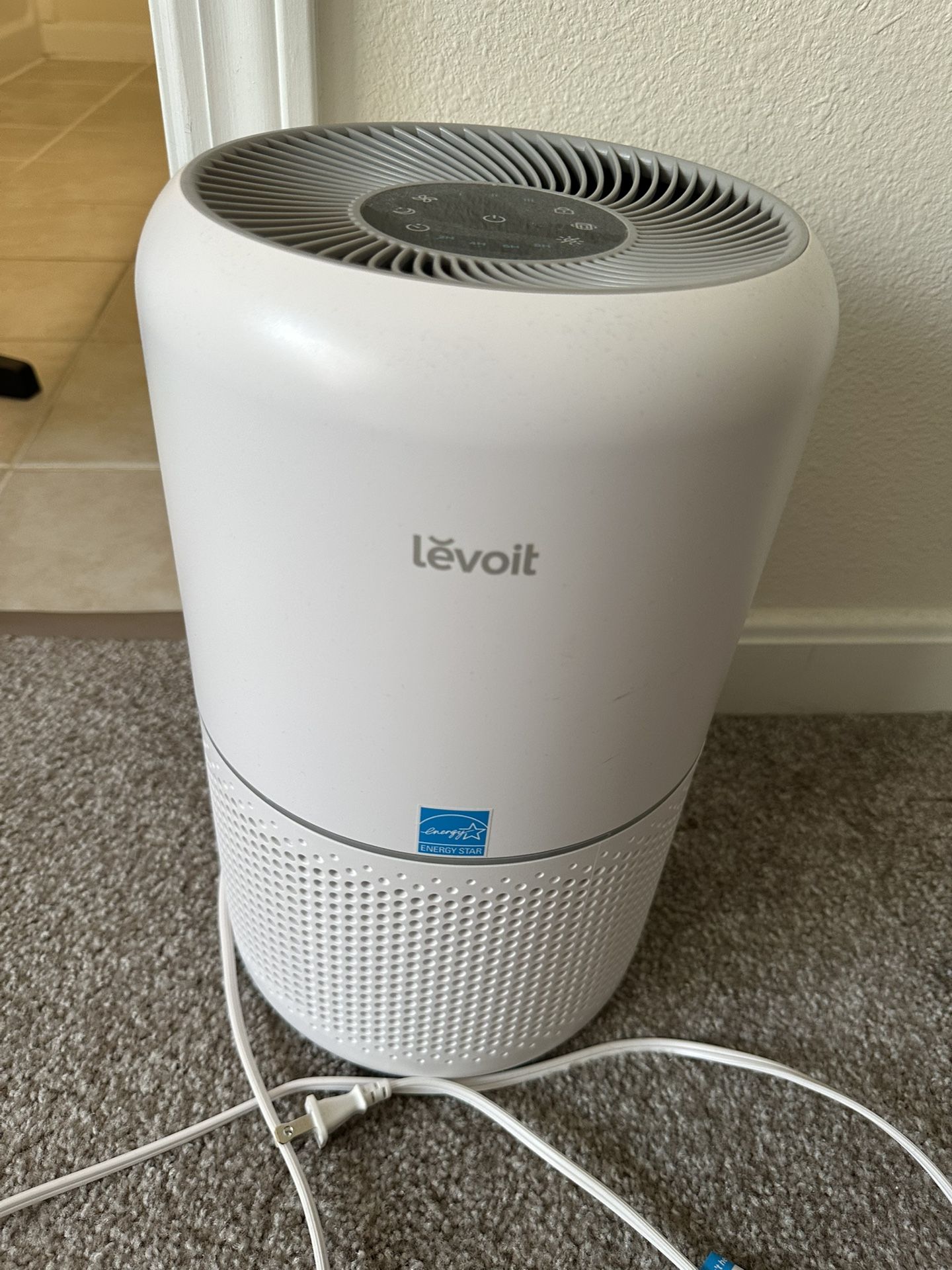 LEVOIT Air Purifier for Home Allergies Pet Hair in Bedroom, Covers Up to 1074 ft² by 56W High Torque Motor, AHAM VERIFIDE, 3-in-1 Filter with HEPA Sle