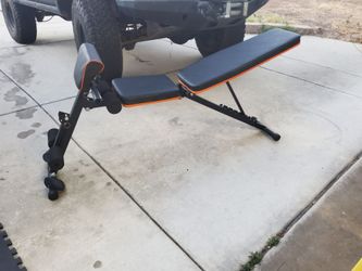 adjustable workout bench