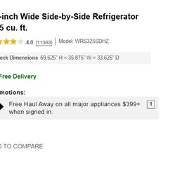 Brand New Fridge Unused Available For Pickup