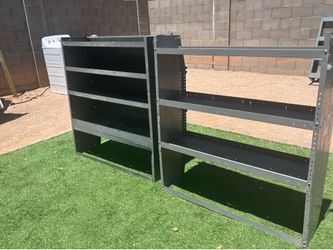 Shelving cargo van