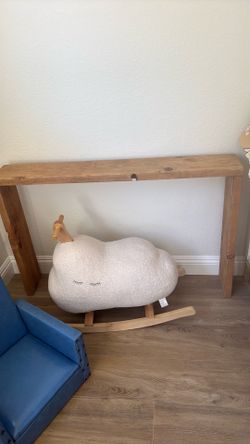 RUSTIC HANDMADE ACCENT TABLE