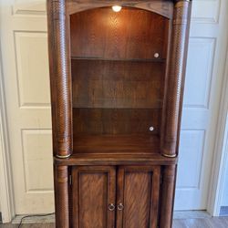 Vintage Display Cabinets (Set of 2)
