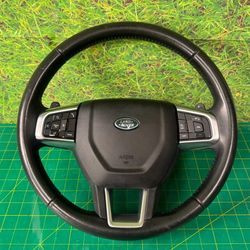 15-19 Land Rover Discovery Sport L550 Steering Wheel w/ Paddle Shifters OEM