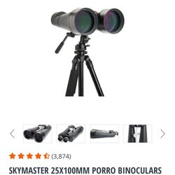 Make Me A Fair Offer . Celestron Sky Master 25x100mm PORRO Binoculars $380 . Stand Sold Separately $80 Open To Offers Or Trade 