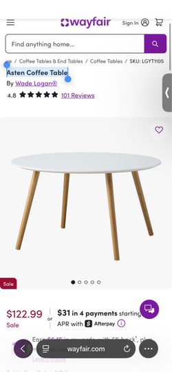 White Coffee Table