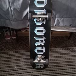 Disorder brand new complete skateboard