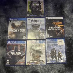 PS5/PS4 Call of Duty Bundle (Black Ops 6, MW2, Cold War) + Bonuses
