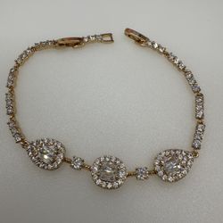 Gold Plated Bracelet Enchape Laminado De Brazil 🇧🇷 