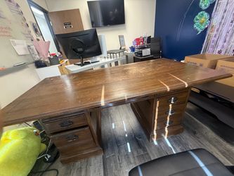 FREE Ethan Allen Wood Desk As Is | MUST GO ASAP!