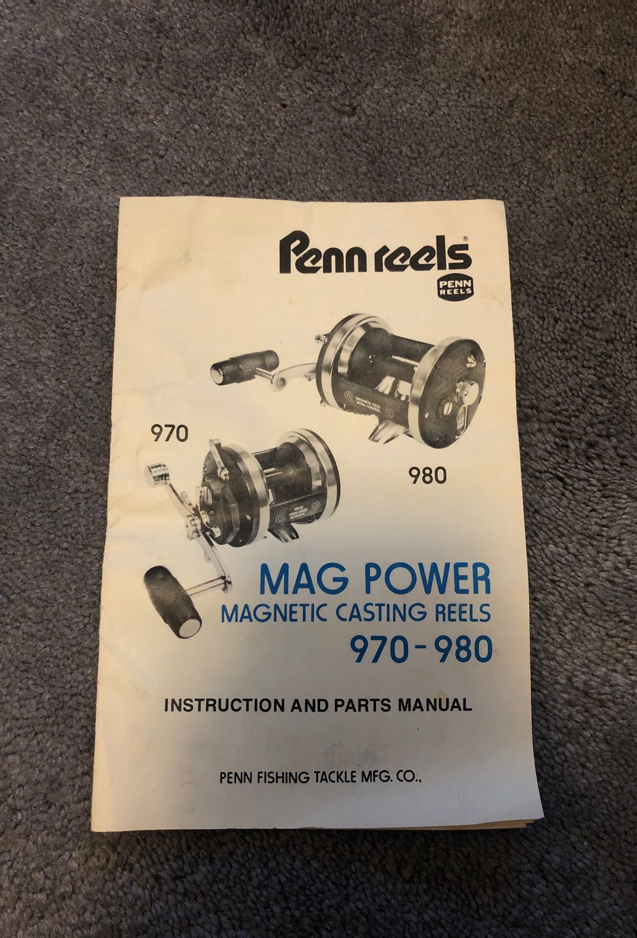 SOLD*Penn Mag Power 980 WITH original box and accessories