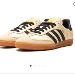 2024 cream and black Adidas Samba