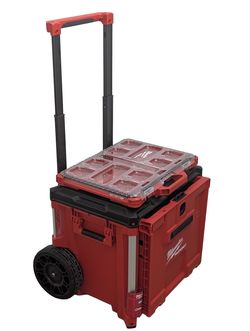Milwaukee packout rolling drawer and packout lo profile organizer