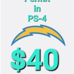 Chargers PARKING for October Games