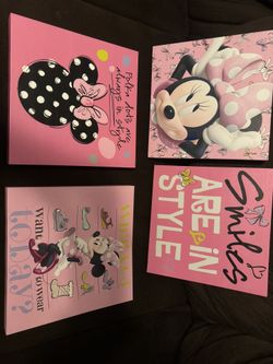 Canvas Prints (Minnie Mouse) 