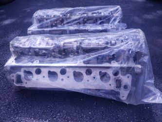 Newly Rebuilt Engine Heads From a 2001 Ford F150 Crew Cab