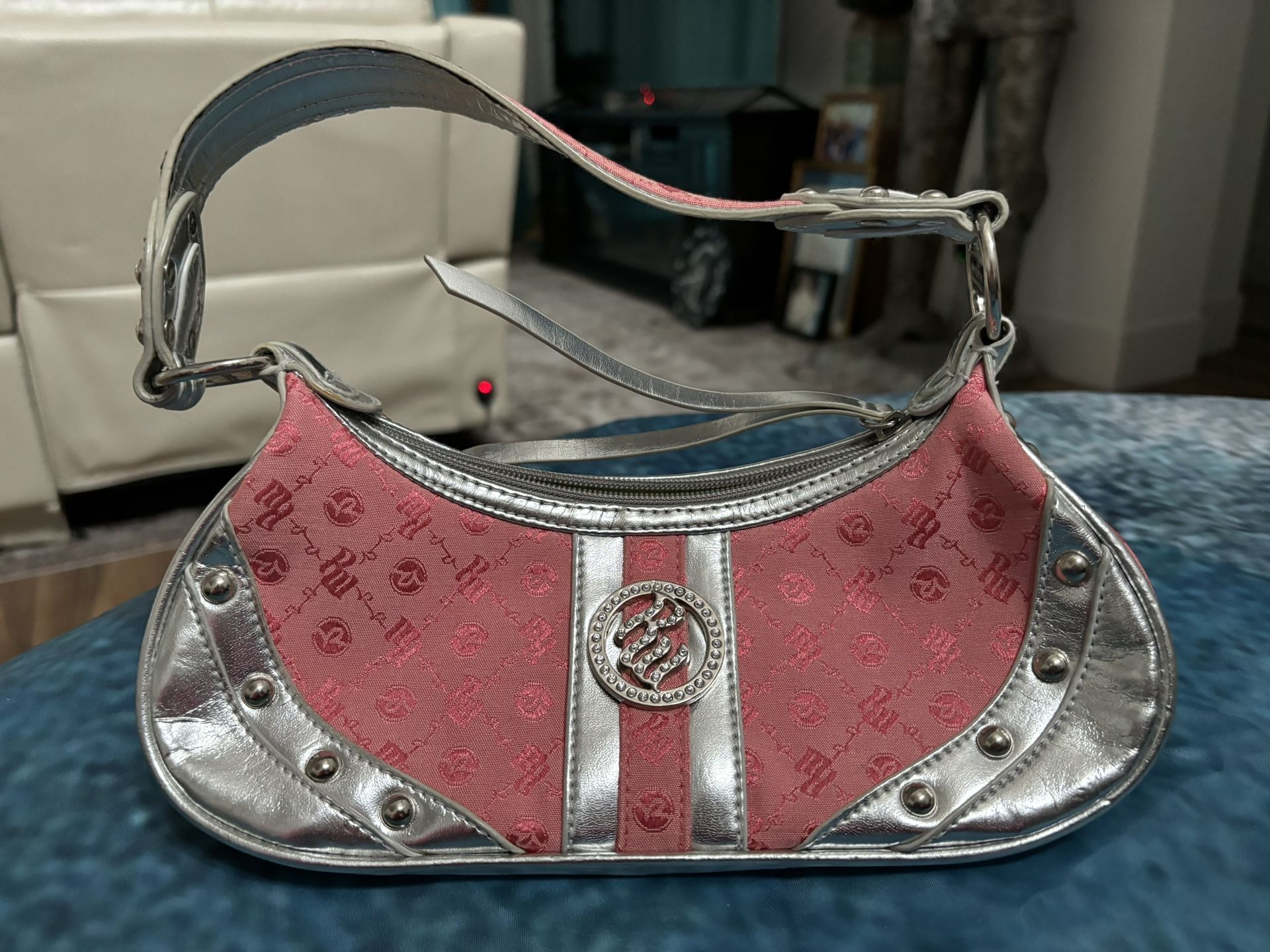 Roca Wear Pink & Silver Purse