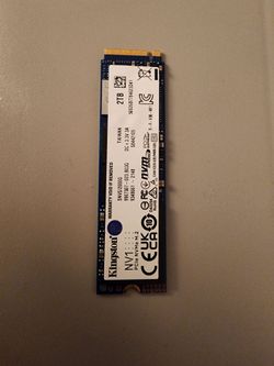 Kingston NVme SSD 2TB hard drive