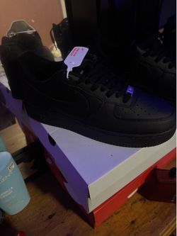 Air Force 1s black read description