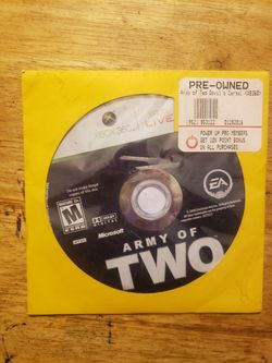 Army of two Xbox 360