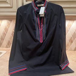 Tory Burch Holiday Tunic Size Medium 