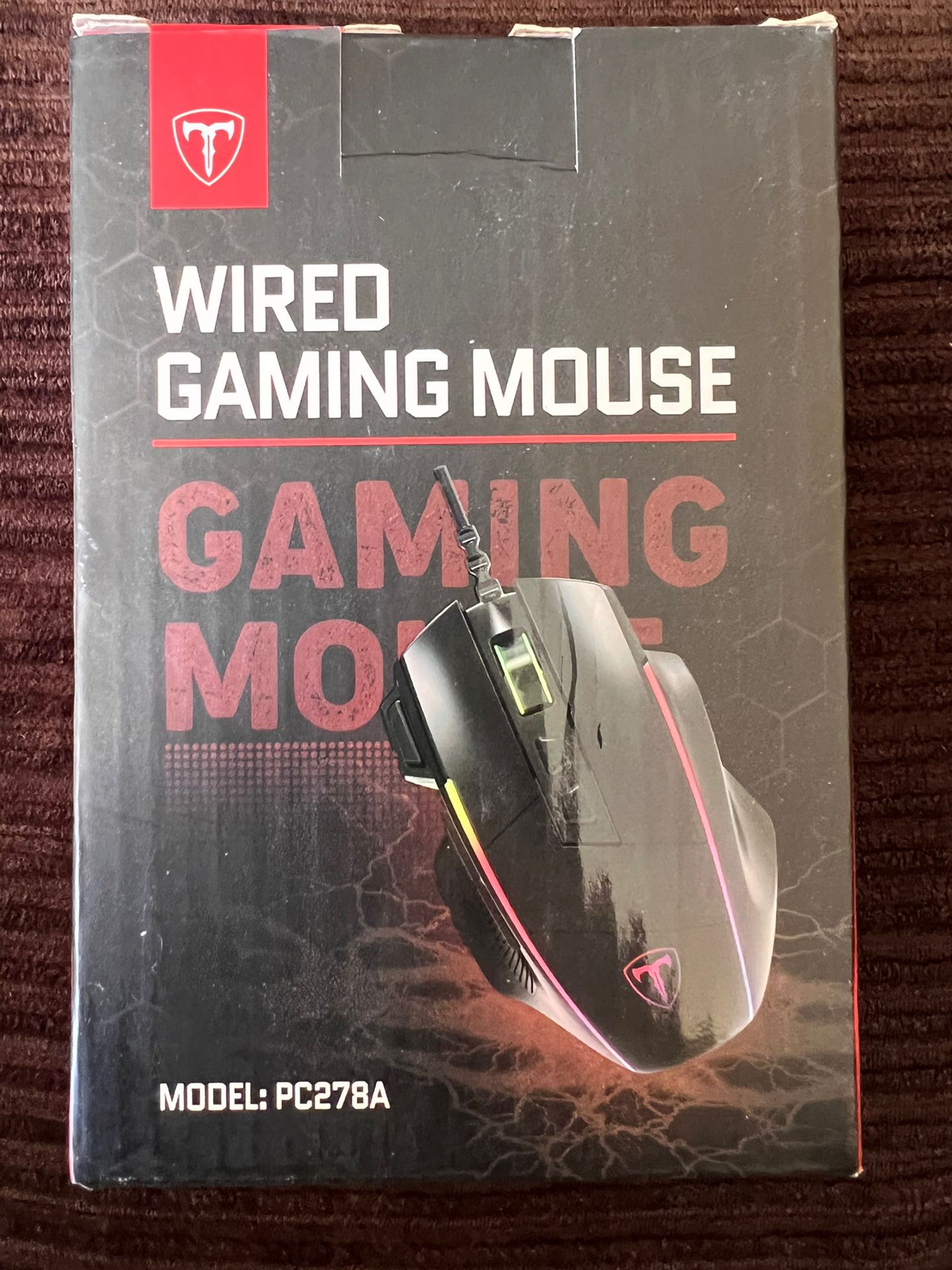 Brand New Wired Gaming Mouse PC278A, Not PlayStation 5