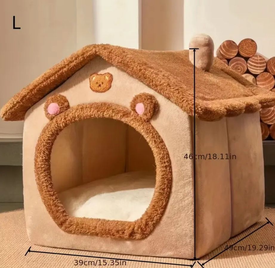 comfortable and cozy pet house