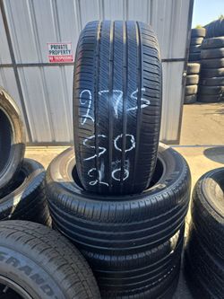 Set of four used tires 275/50-20 michelin