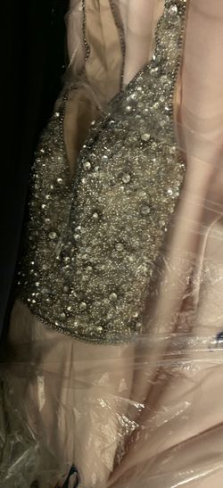 prom dress/ pink