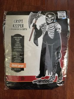 Crypt Keeper Child Costume Size Large 12-14