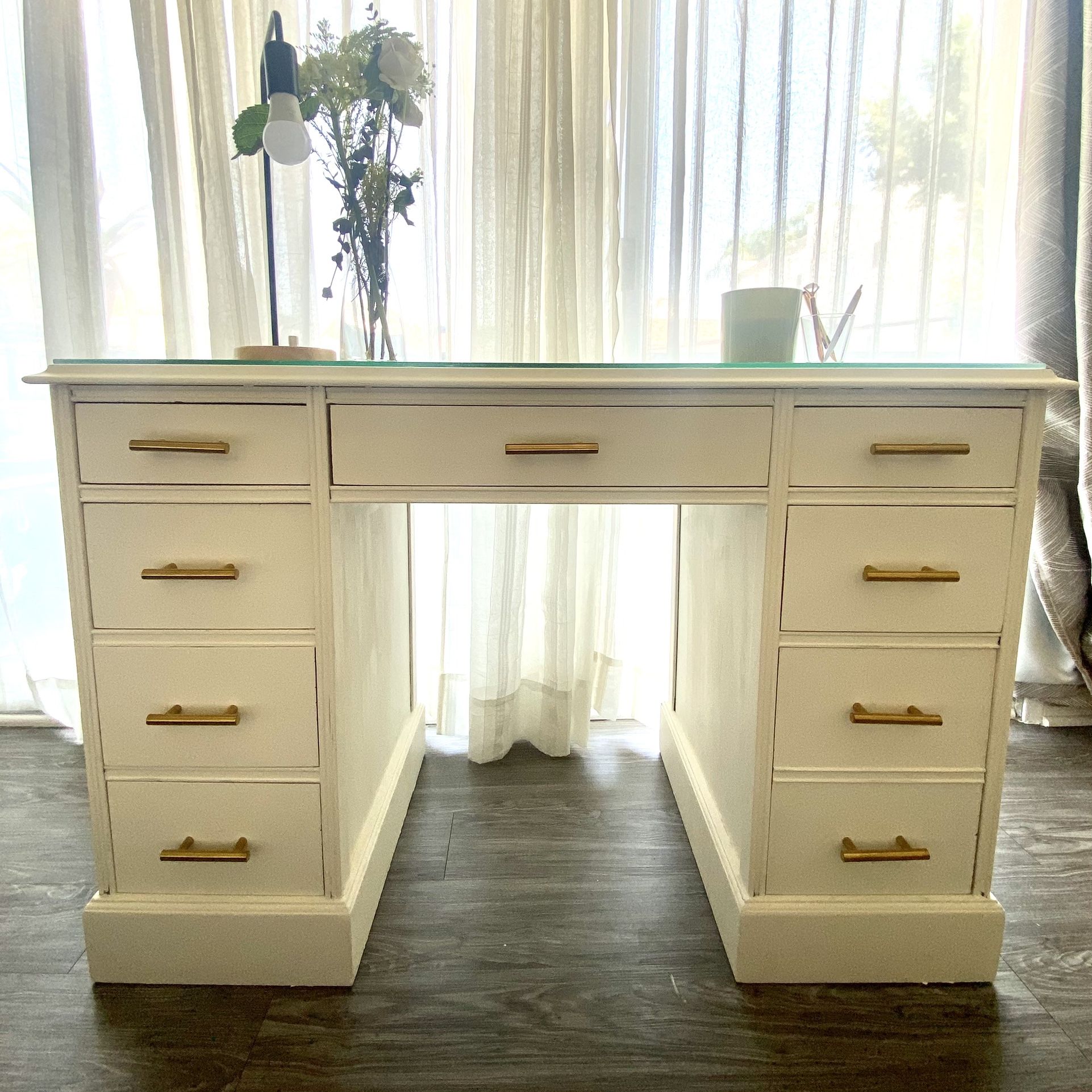 White Wooden Desk