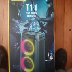 W king T11 stereo speaker and Amp.