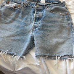 501 Levi Cutoff Size 34