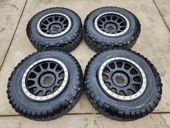 17" method wheels bfg km2 mud terrain 5x127 5x5