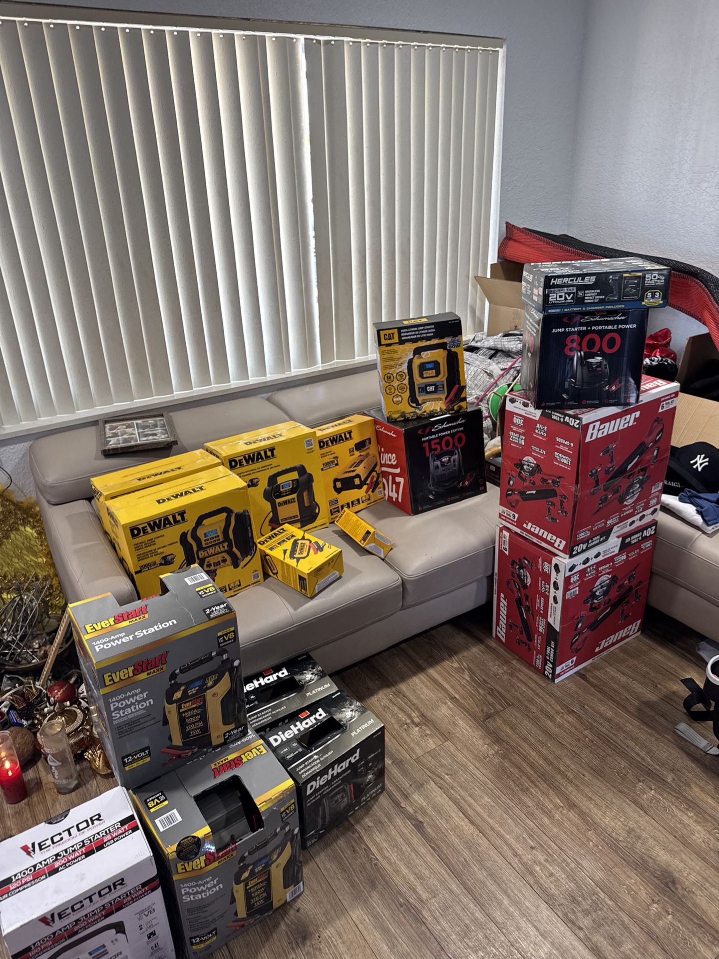 Jump Starters, Tool Kit, Drills And More