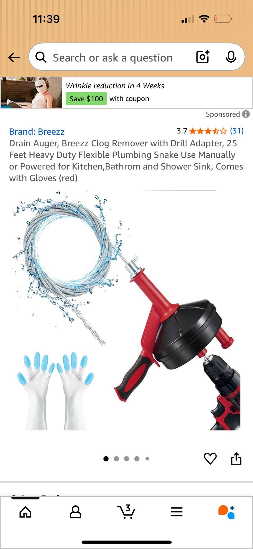 Plumber Snake New 