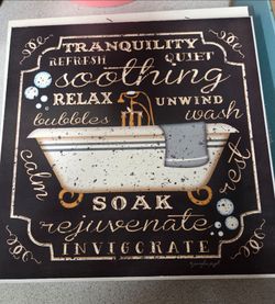 Bathroom Decorative Frame