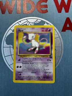 Pokémon Mew (8) - WoTC Promo (PR) Pokemon