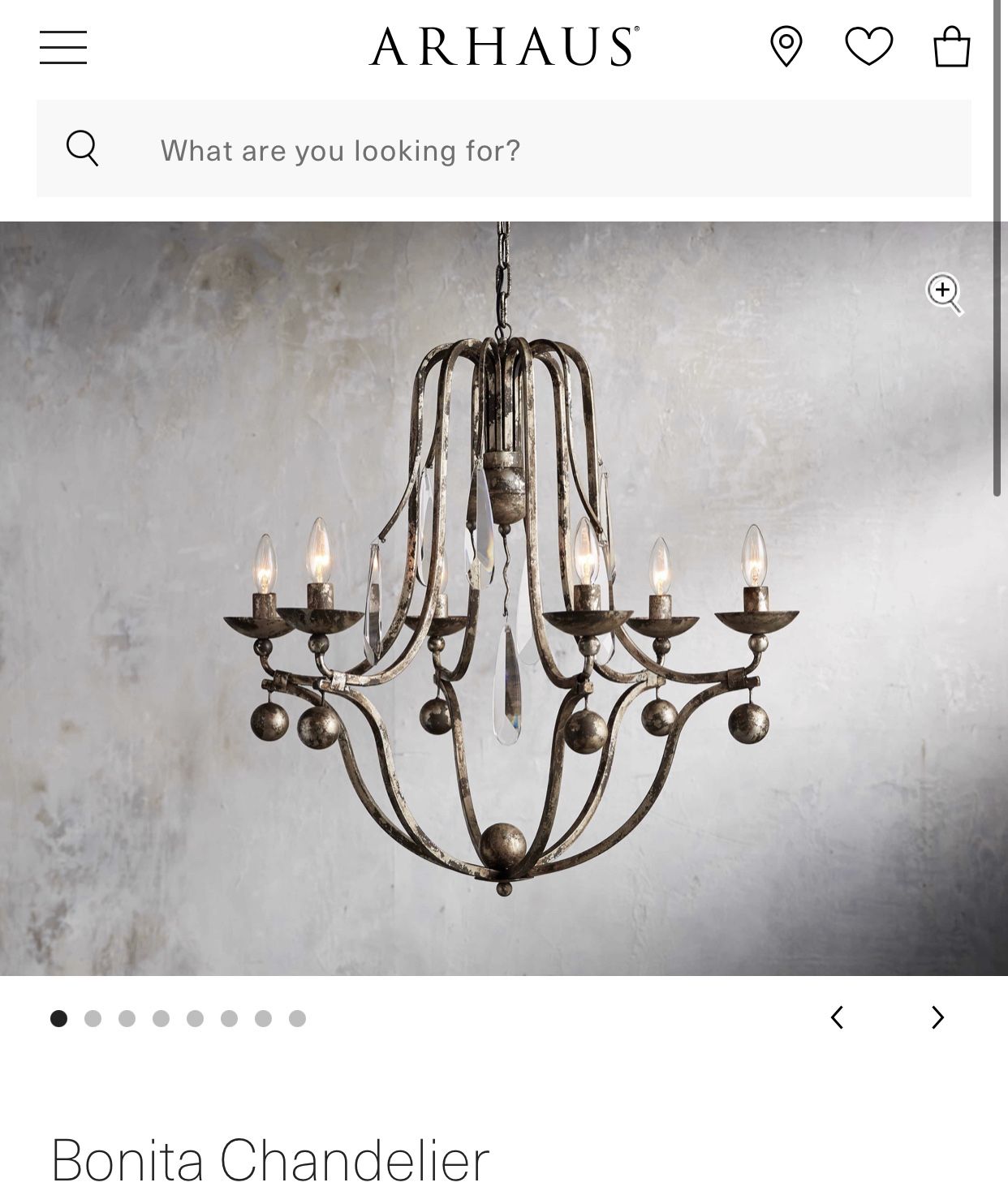 Arhaus Bonita Chandelier
