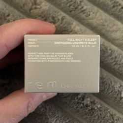 NEW R.E.M. BEAUTY FULL NIGHTS SLEEP ENERGIZING UNDEREYE BALM FULL SIZE $10!
