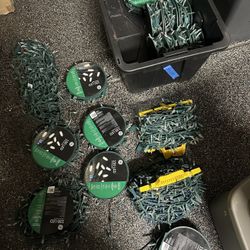 20 + Rolls Of 150 White Led Lights