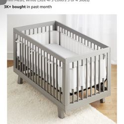 Breathable Baby Mesh Crib Liner