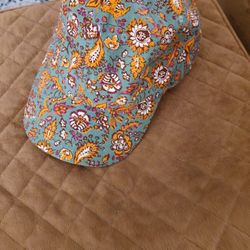 Baseball Hat-Is Universal Threads Brand Blue Print .5