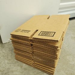 NEW SET of 4"x4"x4" Corrugated Cardboard Shipping Boxes