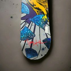 Tony Hawk Signed Skateboard Signature Series Diamond Hawk Deck Autograph