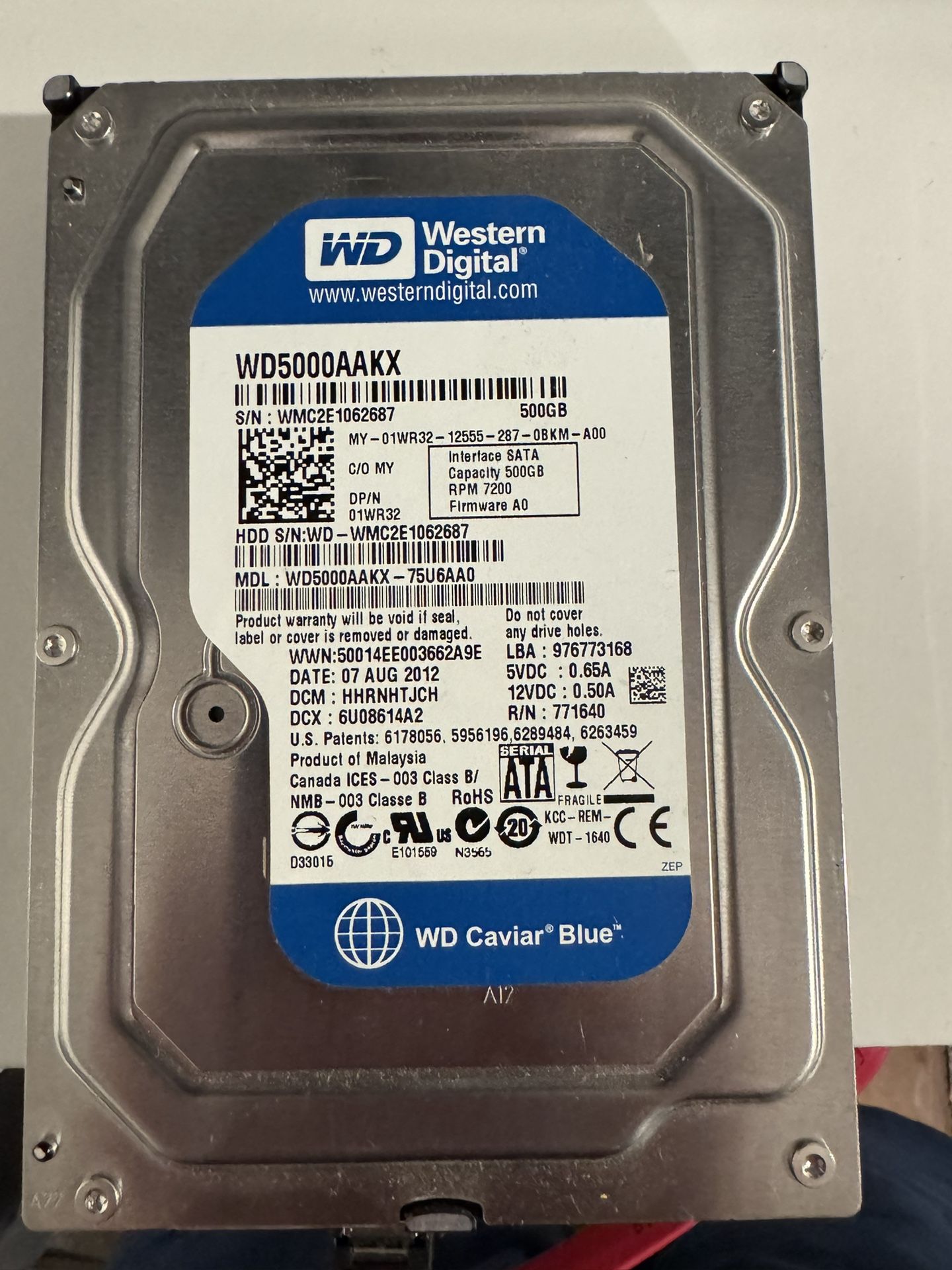 500gb Hard Drive