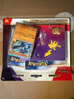 Pokemon 30th Celebration Tech Stickers