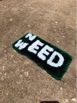 Need Weed Tufted Rug